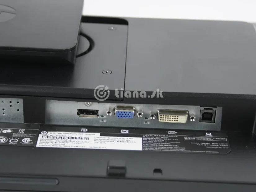 HP 23" E231 IPS 1920x1080