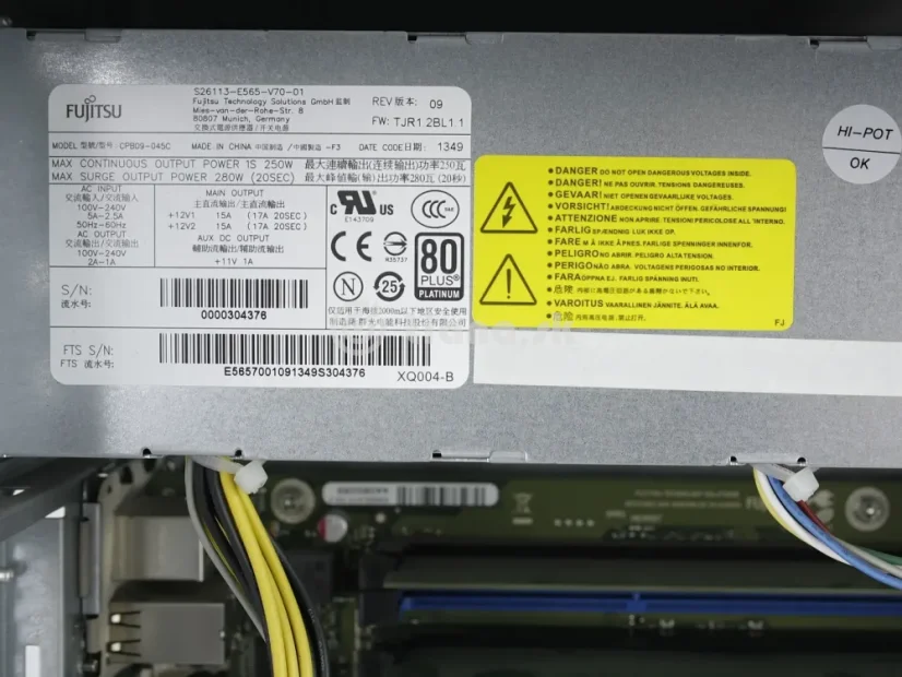 Fujitsu Esprimo P920, i5-4570, 16GB RAM, 256GB SSD 2,5"