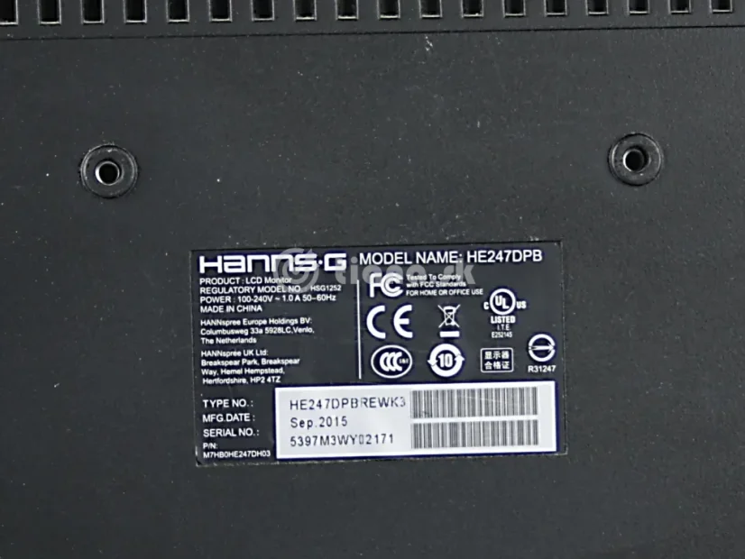 Hannspree 23.6" HE247DPB LED 1920x1080